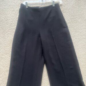 ARITZIA Wilfred Florence Pant Wide legs, Black  Size 8 wide leg cropped culottes